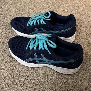 ASICS JOLT2 women’s running shoes | Size 6.5 | Color Indigo blue/Ice mint
